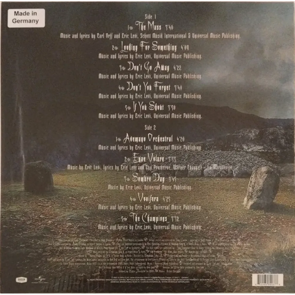 Era – The Mass (Coloured Clear) LP