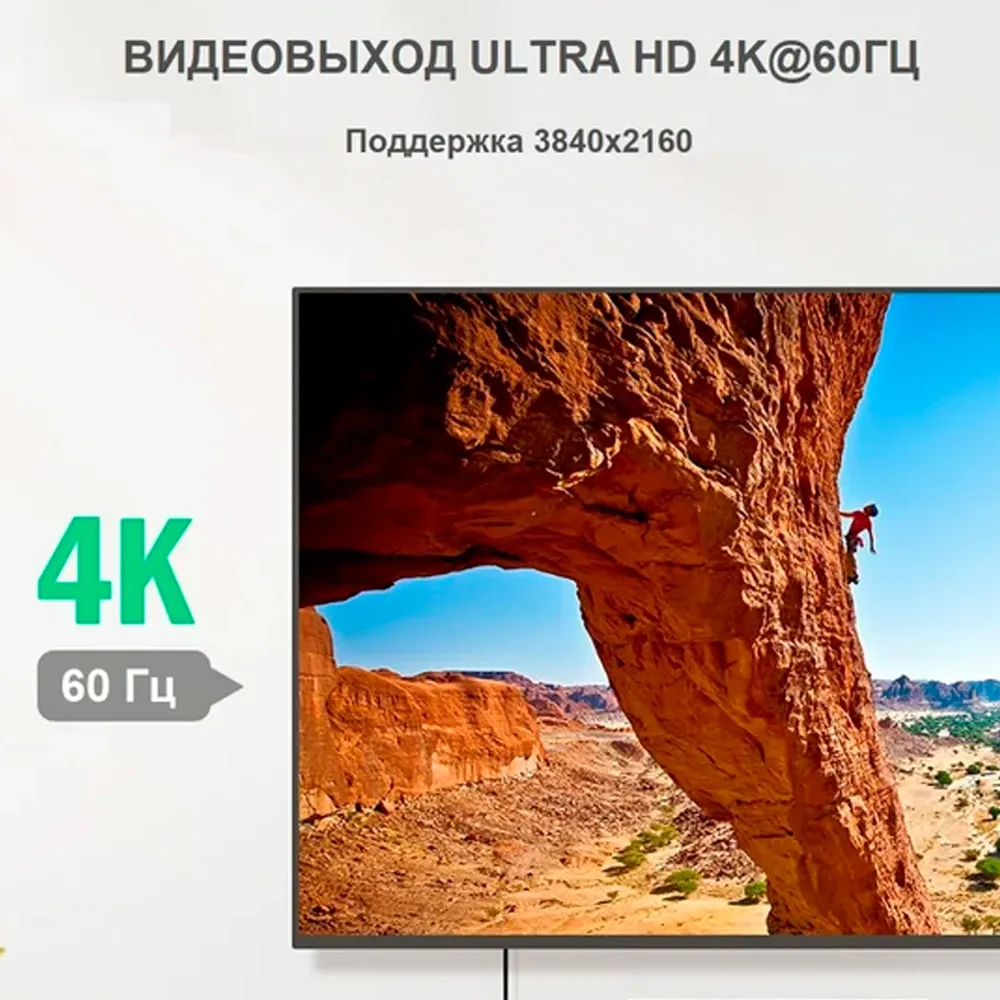 UGREEN US355 Gen2 Black USB-C/USB-C 1m