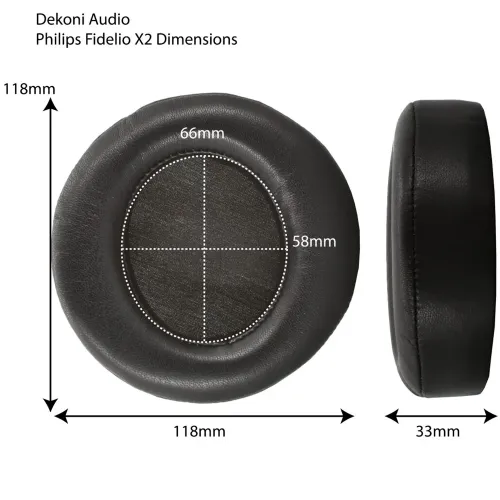 Dekoni Audio Choice Suede for Philips Fidelio X2