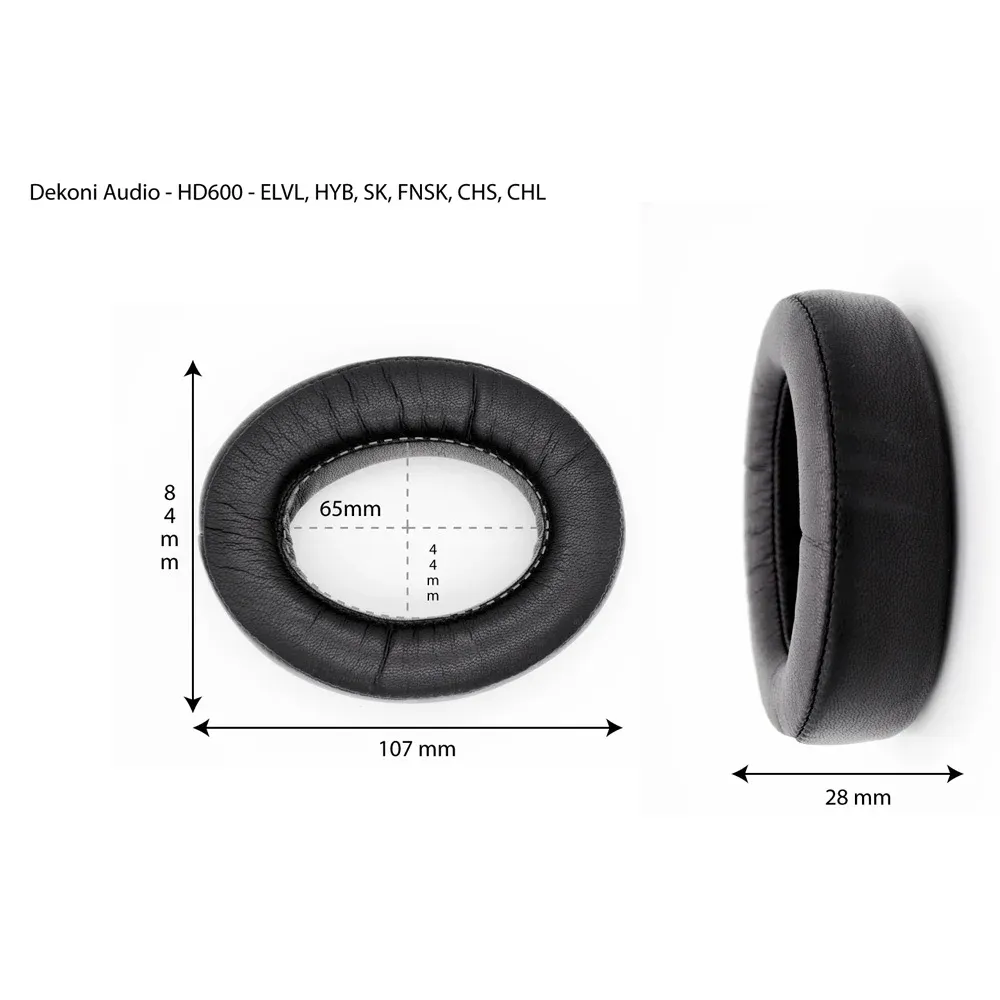 Dekoni Audio Choice Leather for Sennheiser HD600