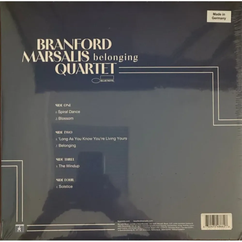 Branford Marsalis Quartet – Belonging - 2LP