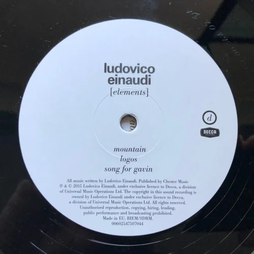 Ludovico Einaudi - Elements LP