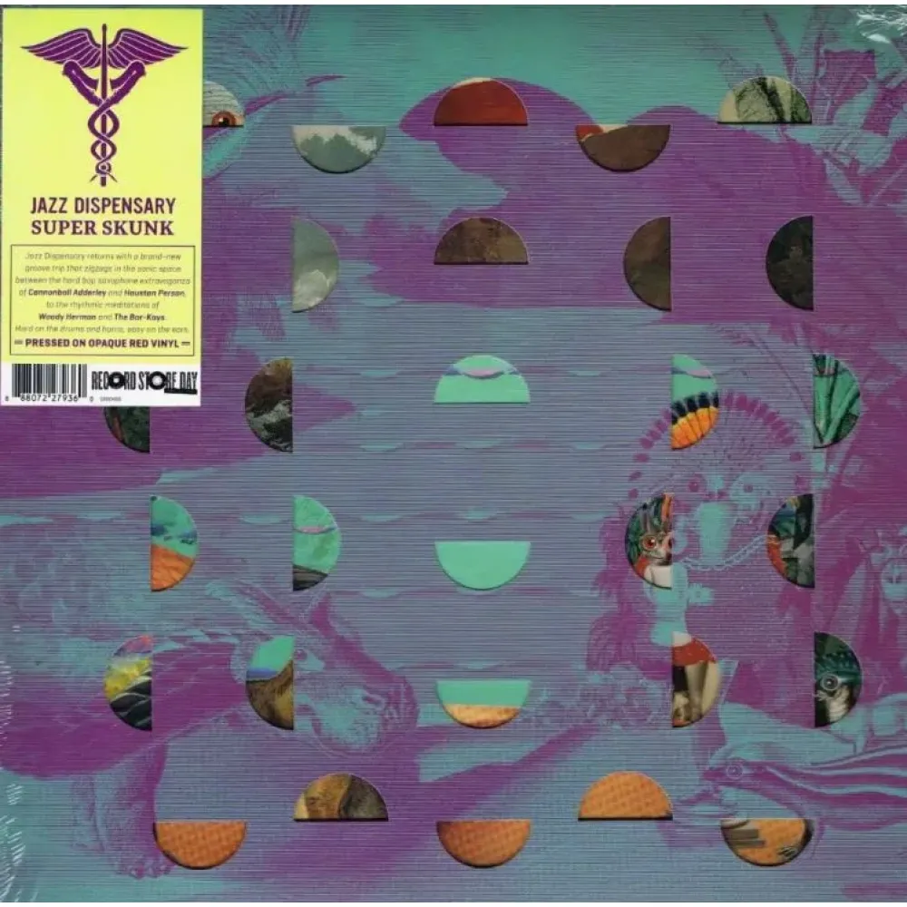 Various – Jazz Dispensary: Super Skunk (Colour Red) LP