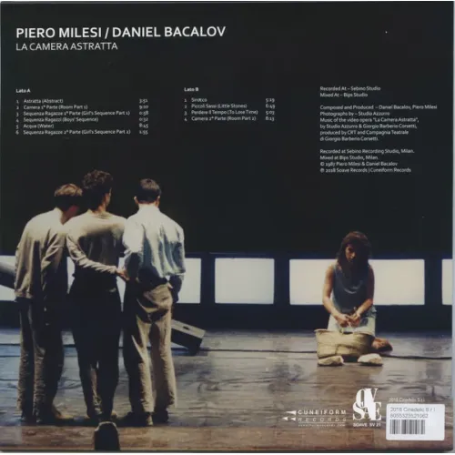 Piero Milesi, Daniel Bacalov – La Camera Astratta - LP