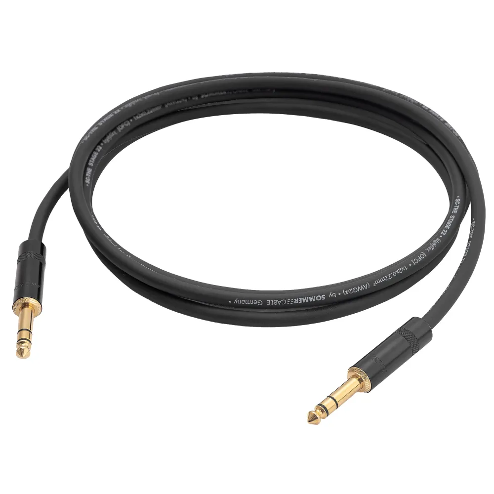 HeadMade Pro 6.3mm stereo - 6.3mm stereo 2m