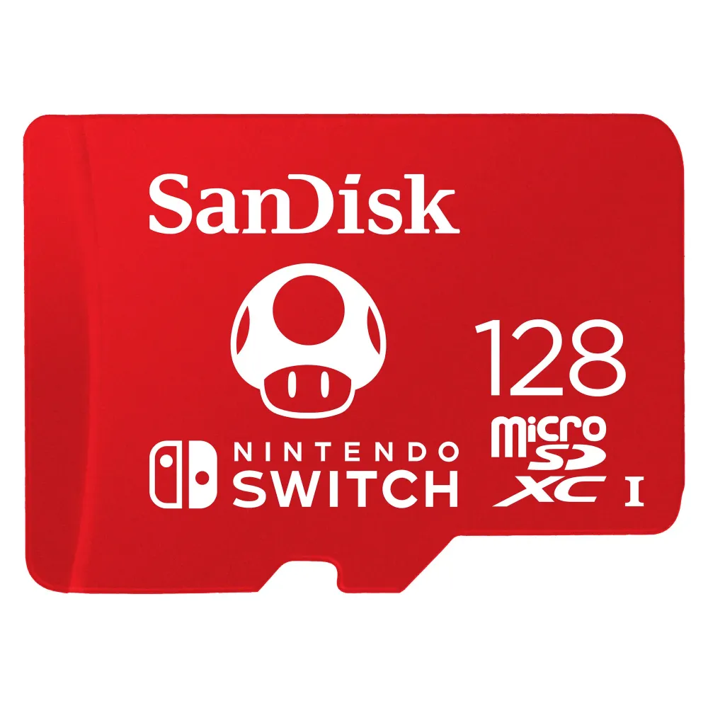 SanDisk Nintendo Switch microSDXC 128Gb Red