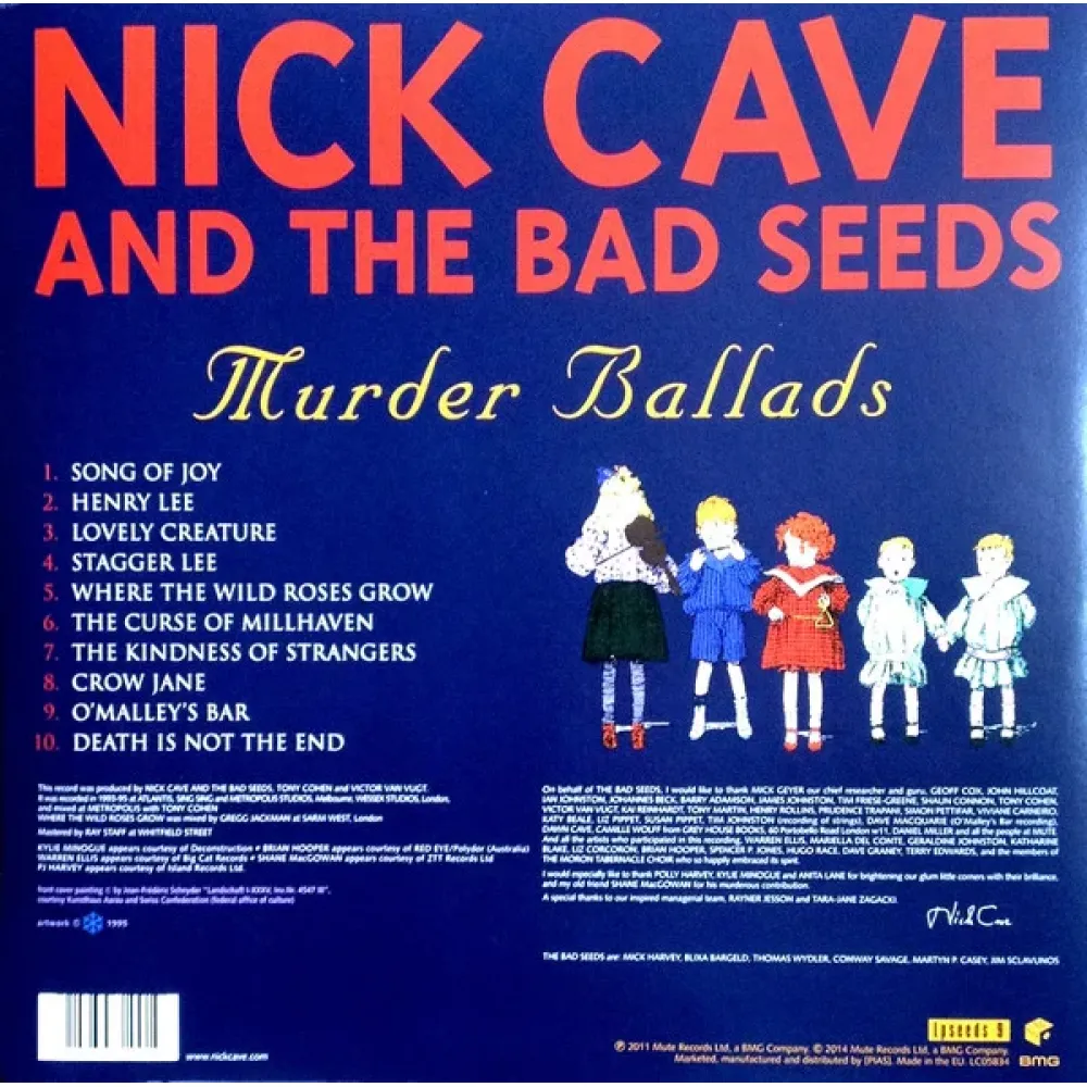 Nick Cave And The Bad Seeds - Murder Ballads - LP