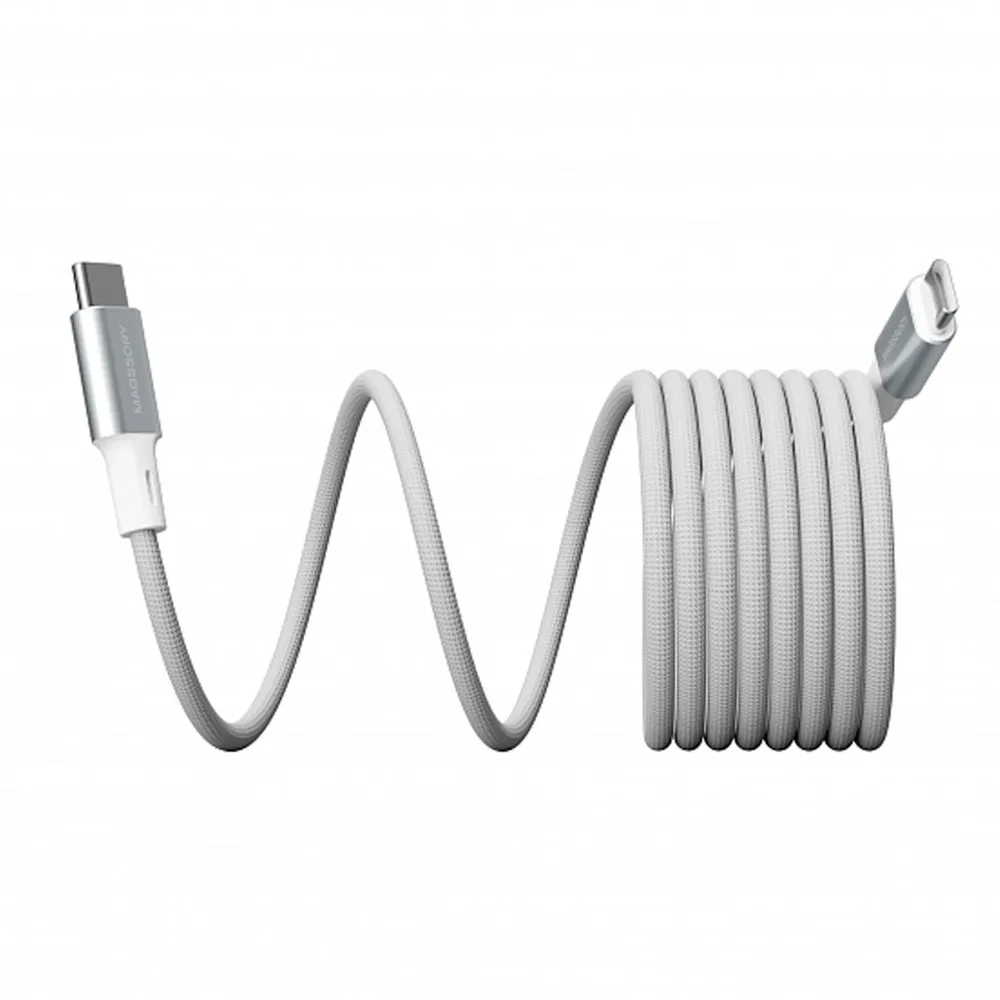 Magssory Link C USB-C - USB-C 240W White 2.4m