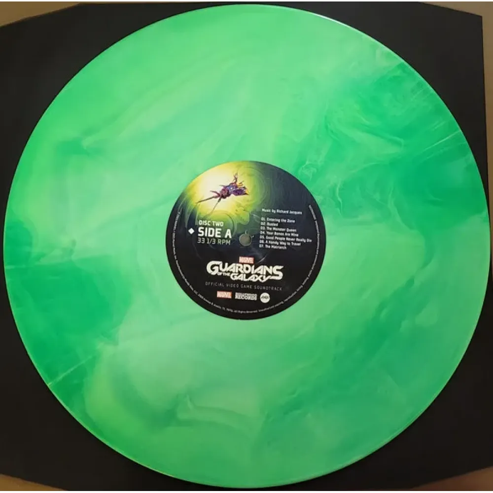 OST - Star-Lord Band, Richard Jacques – Marvel Guardians Of The Galaxy - Pink / Green - 2LP