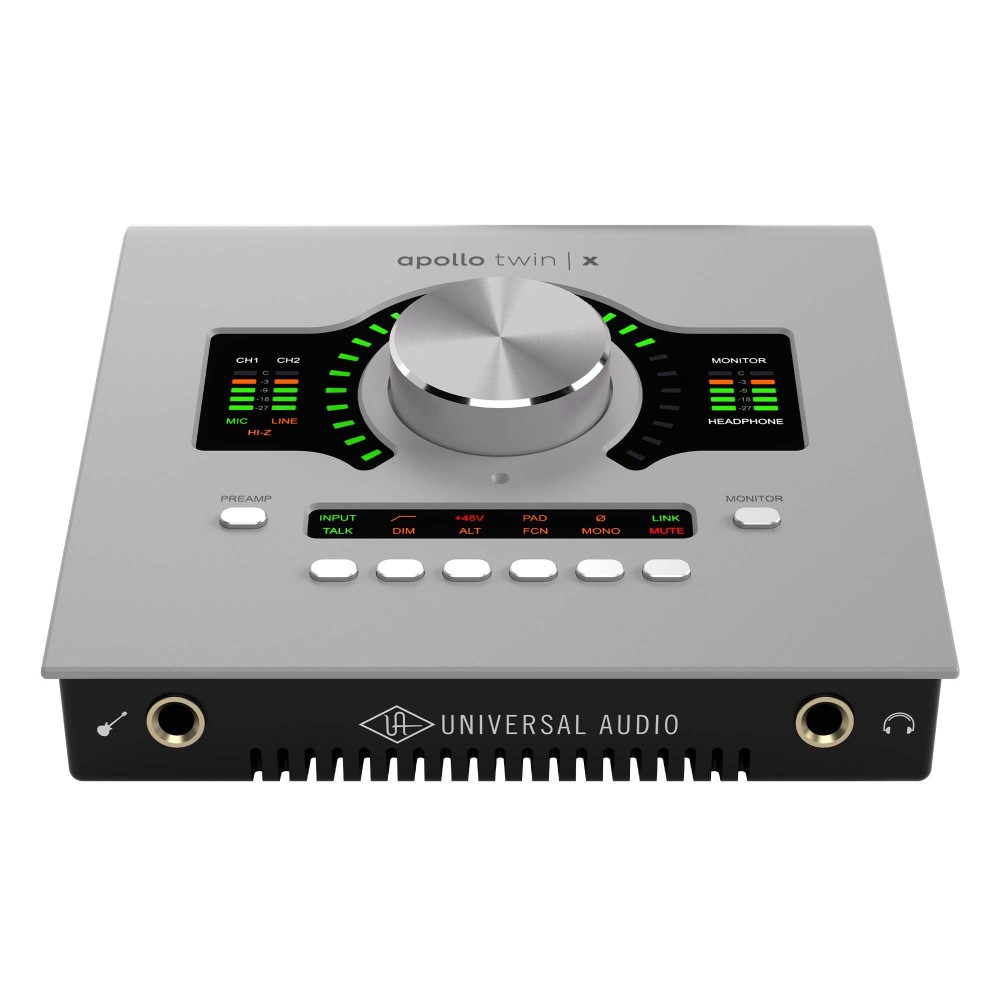 Universal Audio Apollo Twin X QUAD Gen 2 Essentials+ Edition Silver
