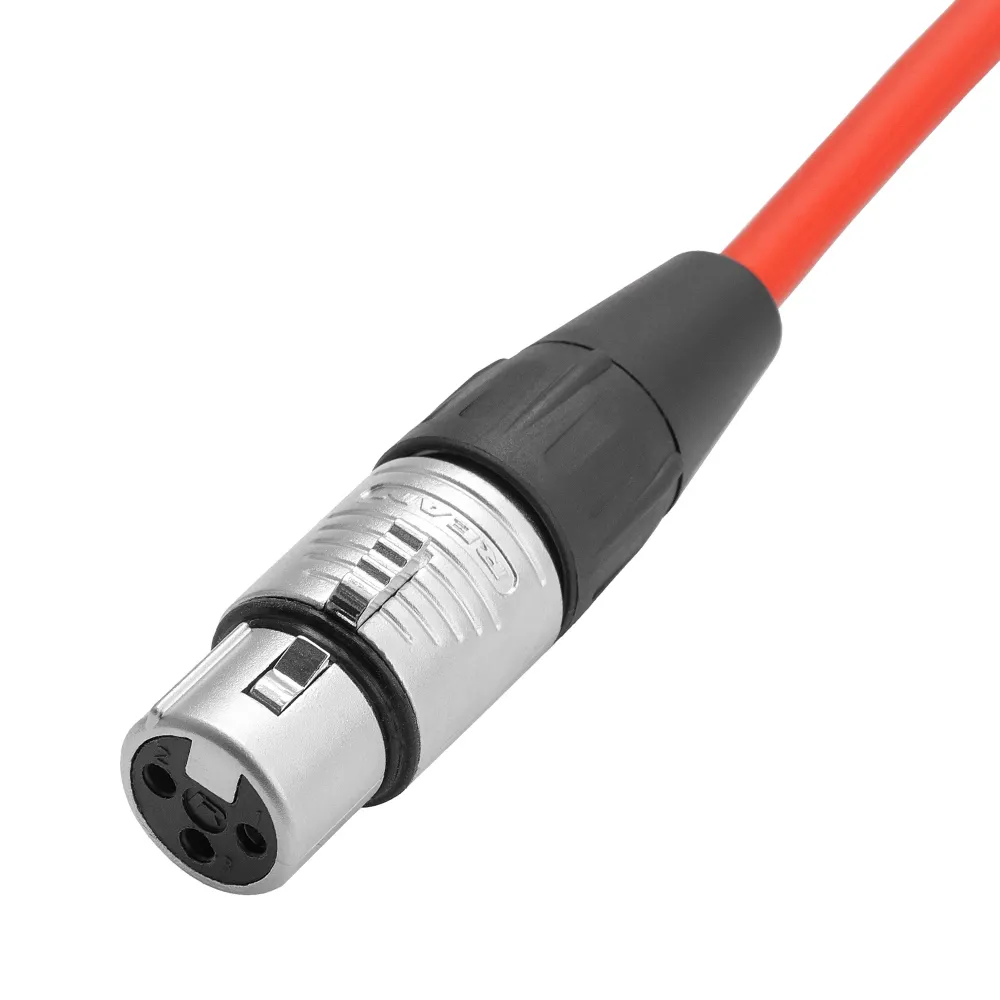 HeadMade Pro XLR-F - XLR-M Red 3m