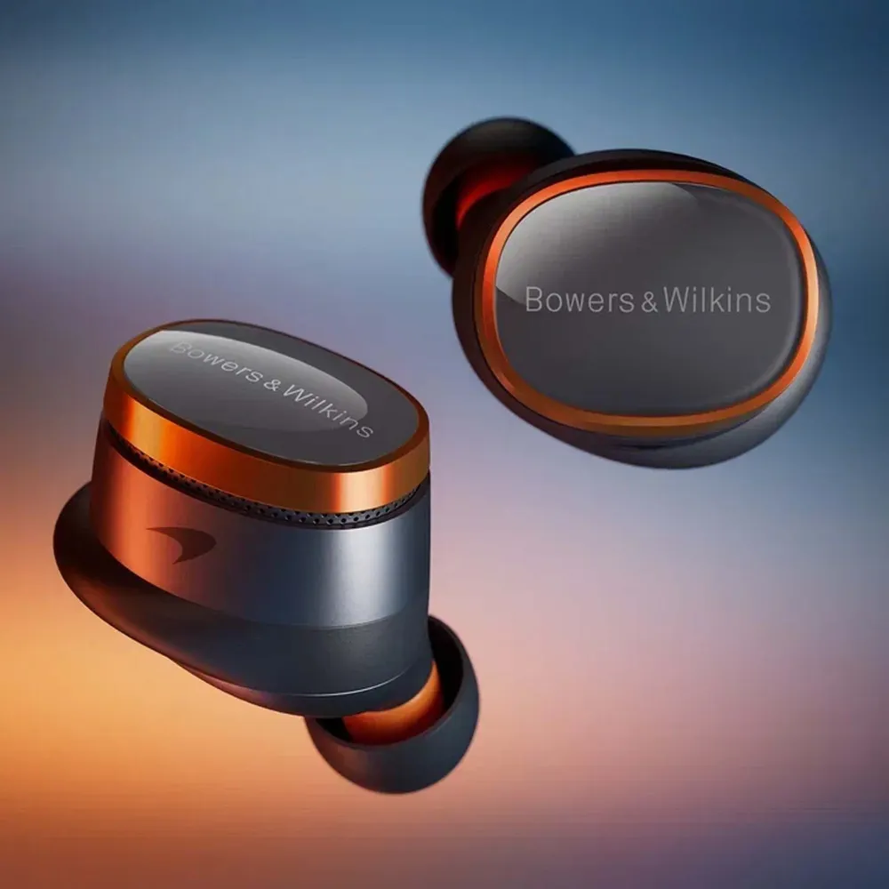 Bowers & Wilkins Pi8 McLaren Edition Galvanic Grey/Papaya Orange