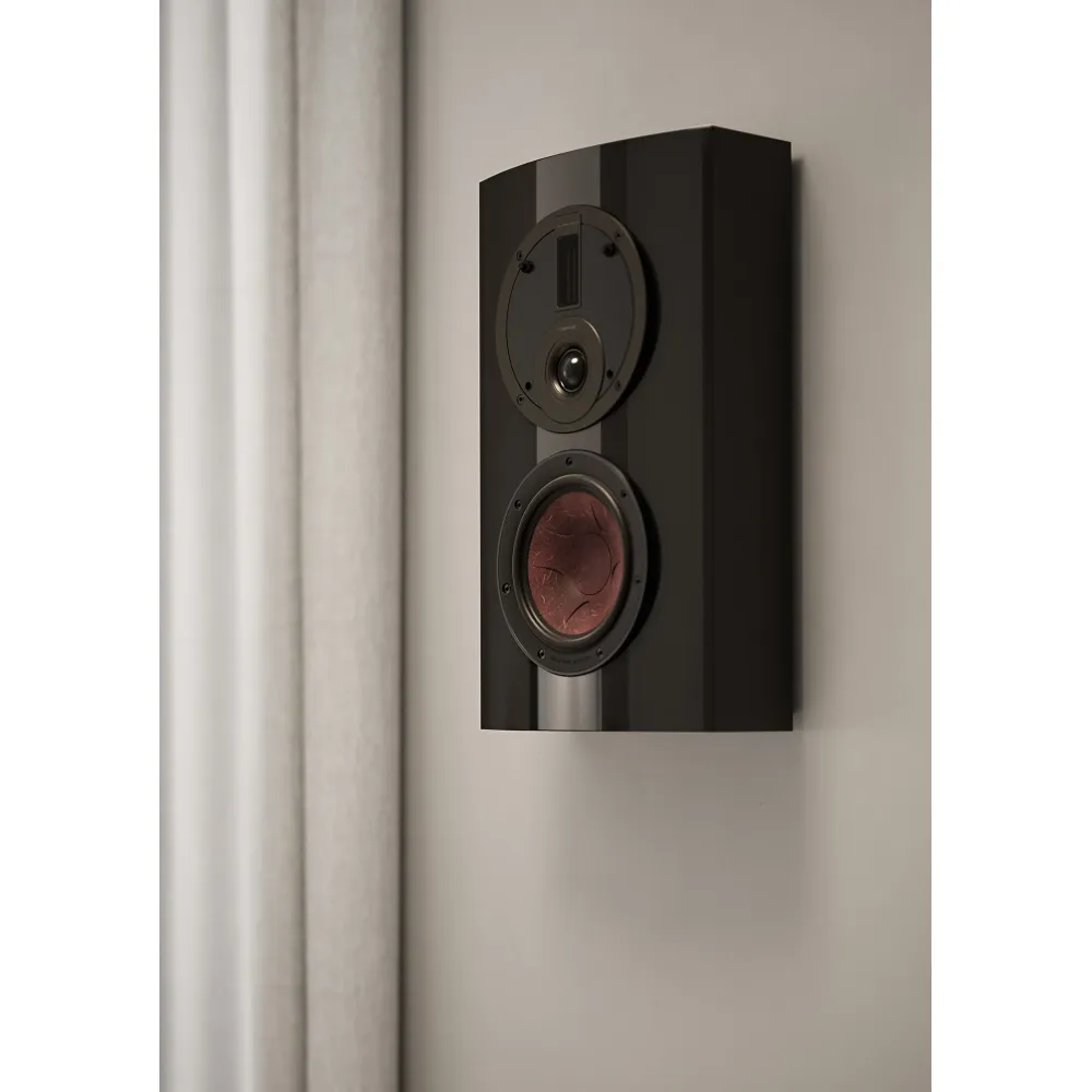 Dali Rubikore On-Wall Black High Gloss