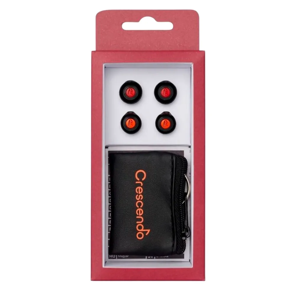 Dynamic Ear Company Crescendo Moto Pro Eco Box Maroon