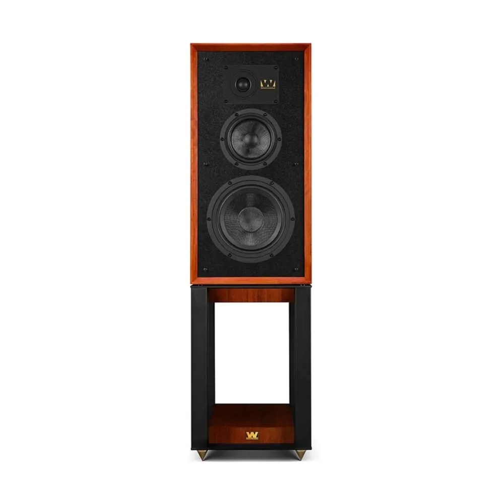 Wharfedale Super Linton (with stand) Mahogany Red