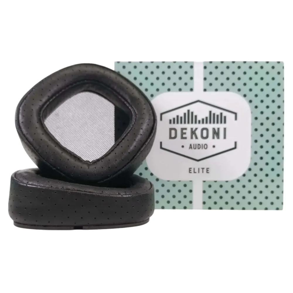 Dekoni Audio Elite Fenestrated Sheepskin Pads Abyss Diana Black