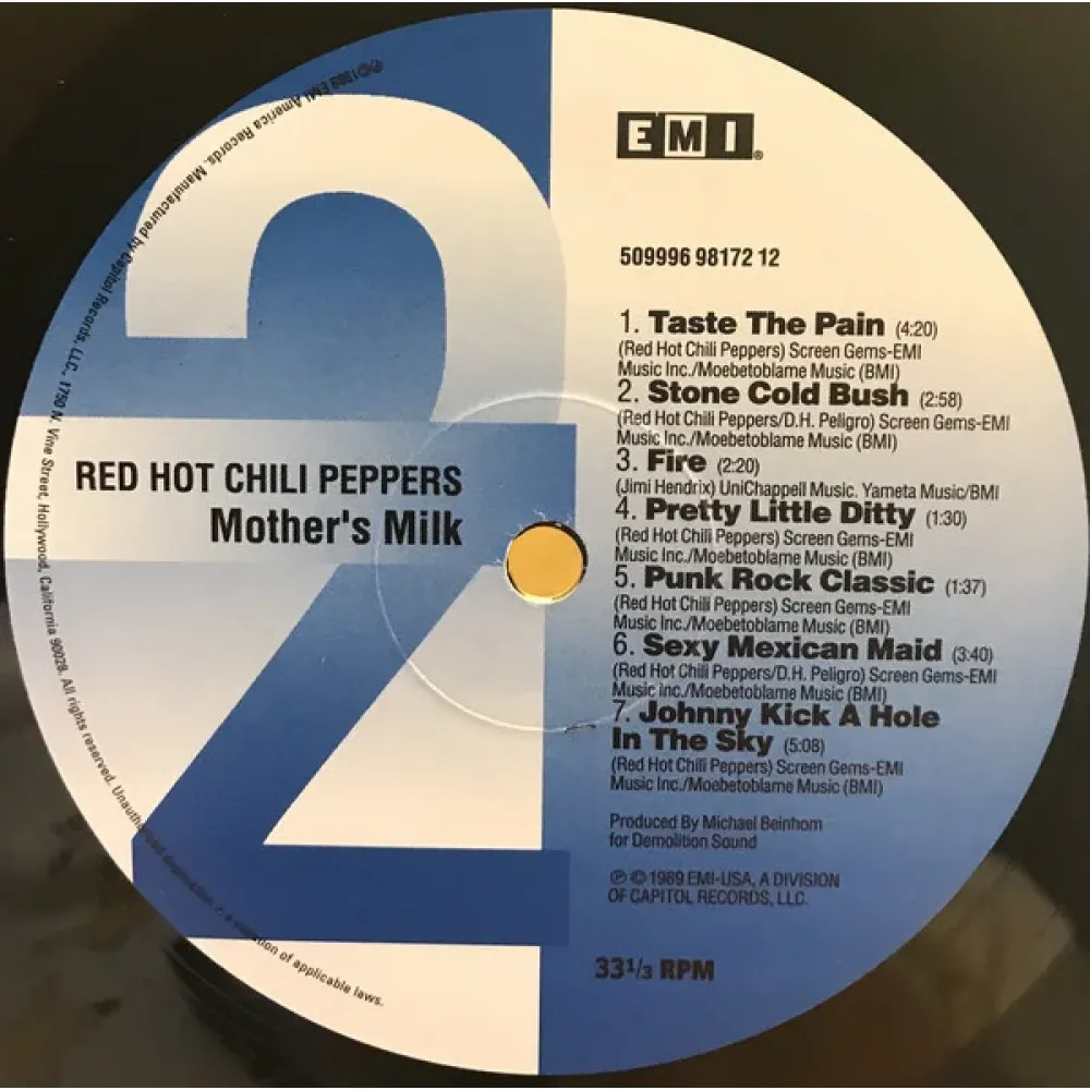 Red Hot Chili Peppers - Mother's Milk
