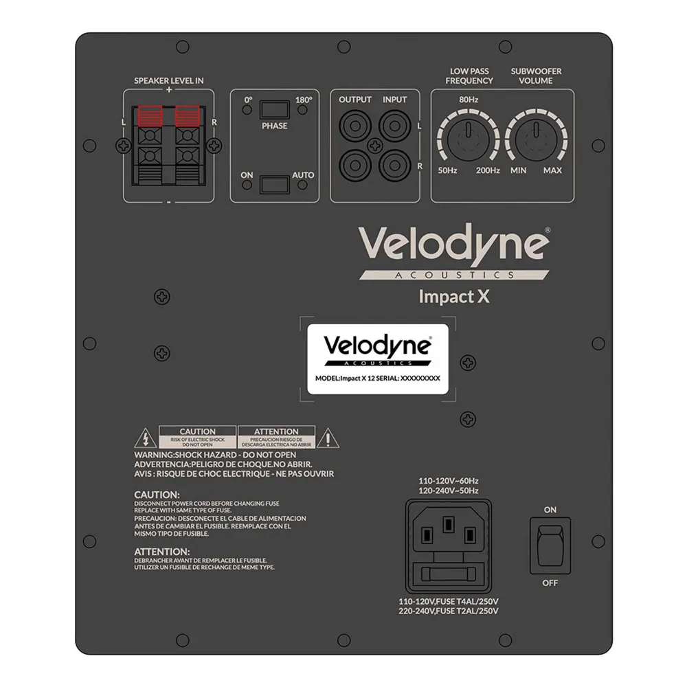 Velodyne Impact-X 12 White