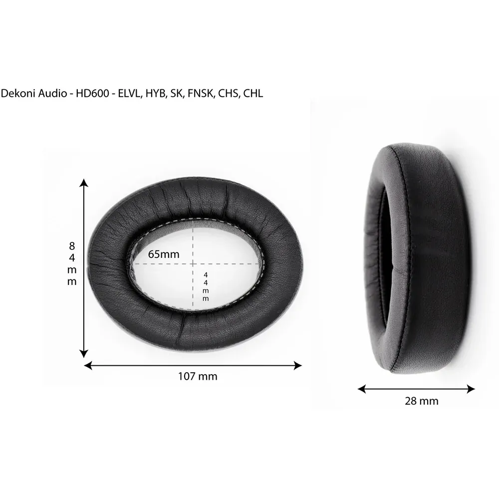 Dekoni Audio Choice Suede for Sennheiser HD600