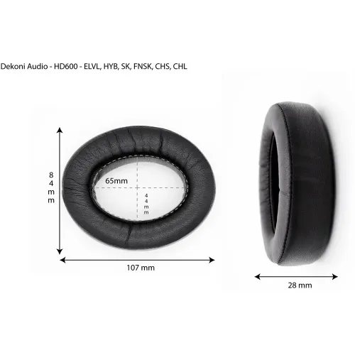 Dekoni Audio Choice Suede for Sennheiser HD600
