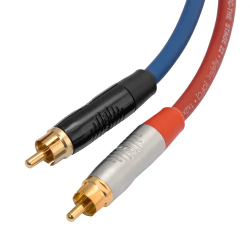 HeadMade Pro 2RCA - 2RCA Red Blue 0.62m