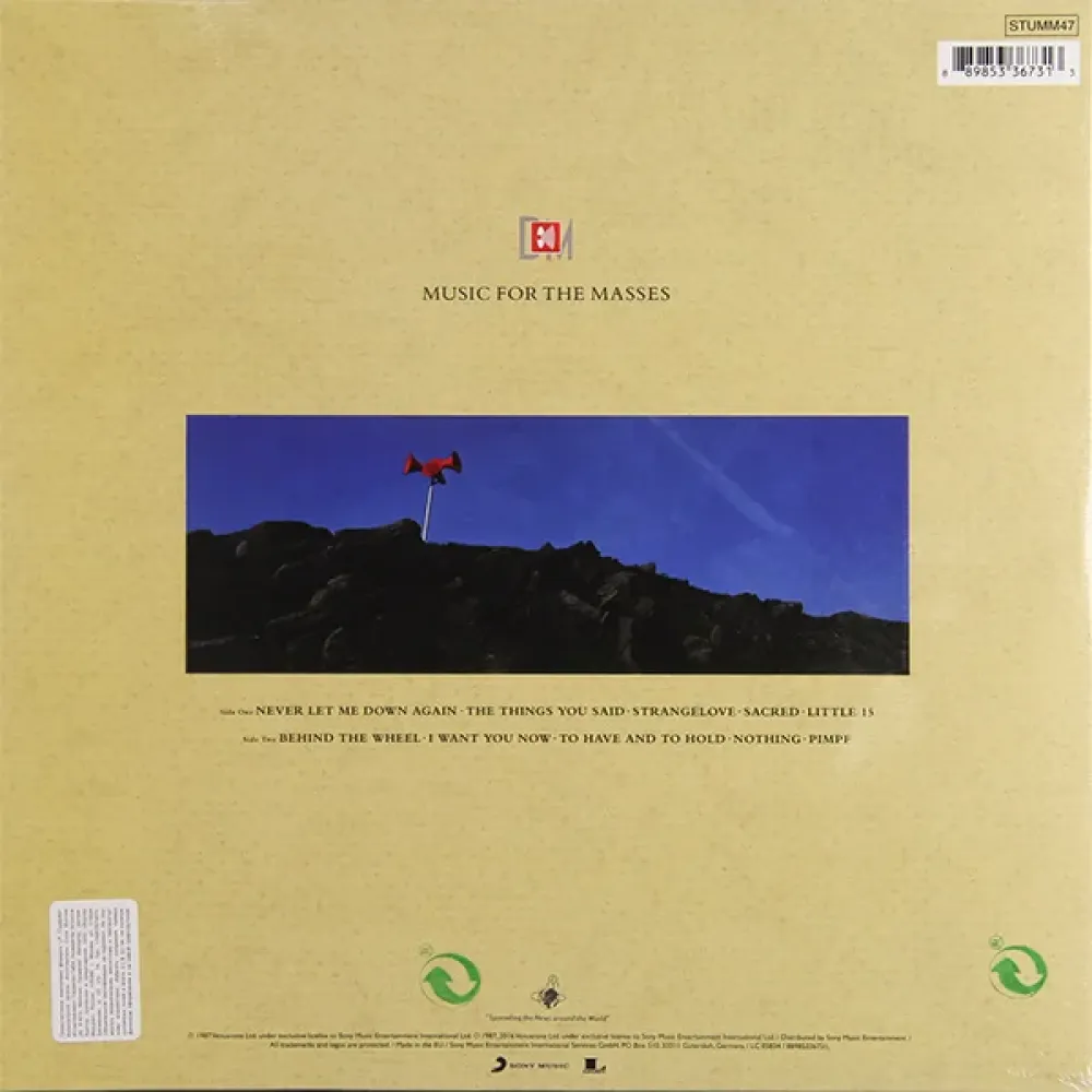 DEPECHE MODE MUSIC FOR THE MASSES