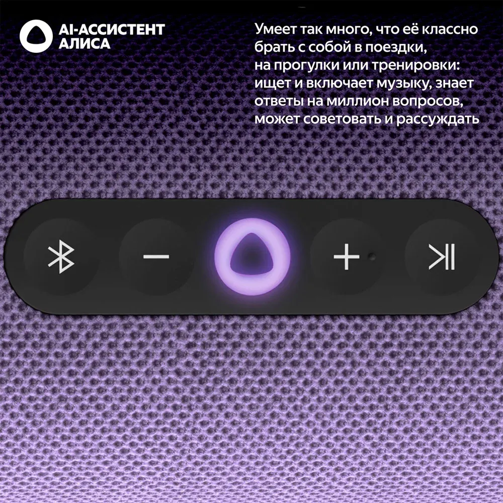 Яндекс Станция Стрит Violet