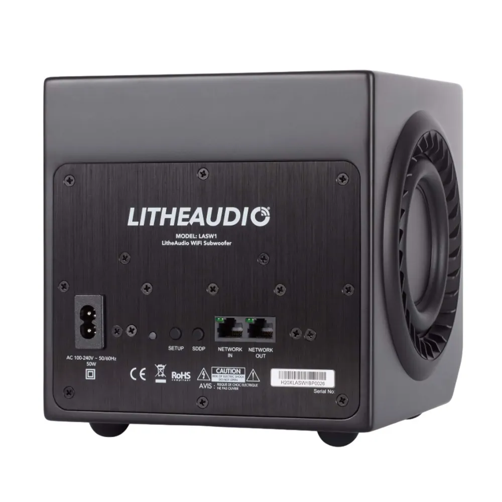 Lithe Audio Wireless Micro Sub Woofer Black
