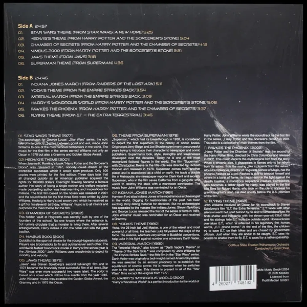 John Williams - Soundtrack Hits - White LP