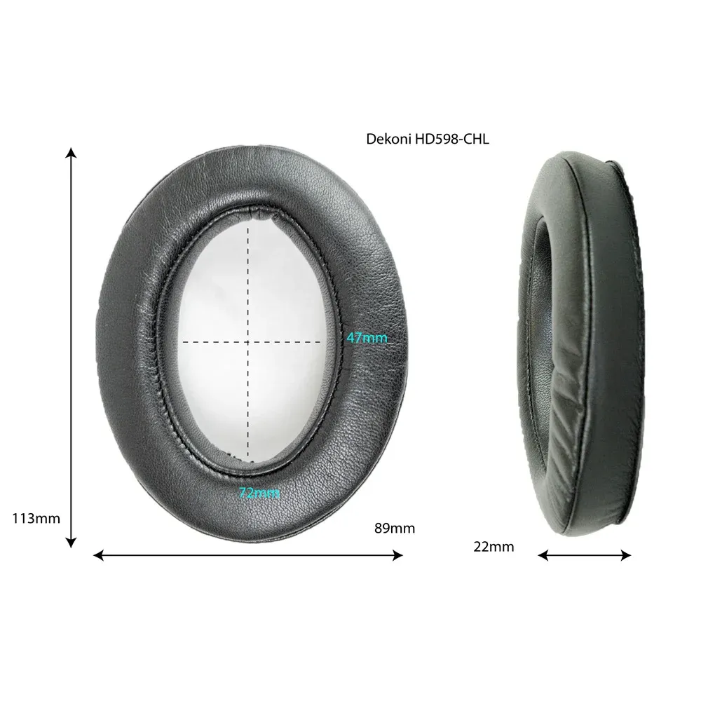 Dekoni Audio Choice Leather for Sennheiser HD598