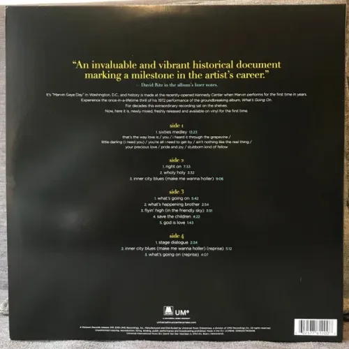 Marvin Gaye – What's Going On Live LP