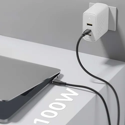 VOLTME PowerLink Moss CTC USB-C - USB-C 1.8m Green