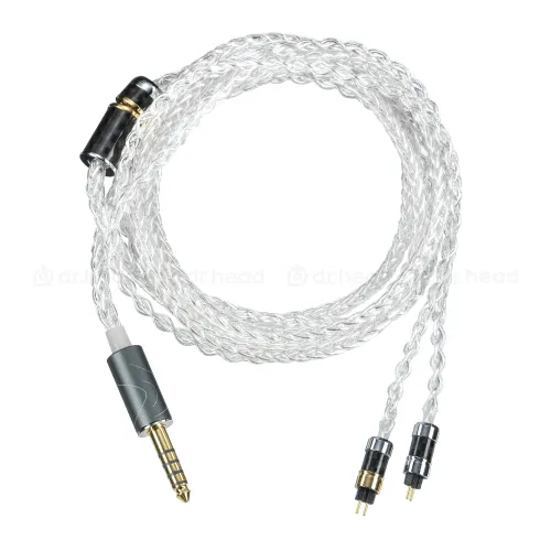 HeadMade IEM 2-pin to Multi-Plug 5 in 1 Silver 1.2m