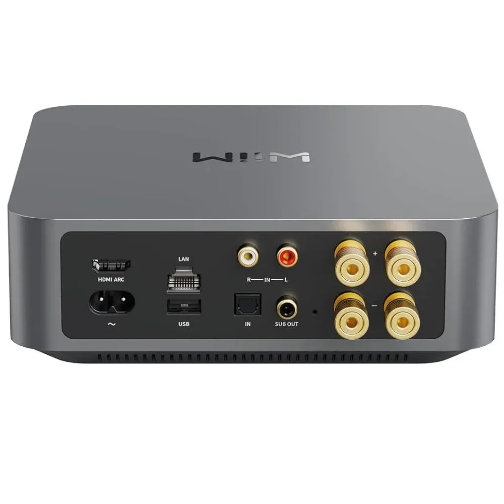 Auris Blues + Amphion Helium 510 + WiiM Amp + Dynavox TC-750 SL + AudioQuest SLIP-DB 14/2