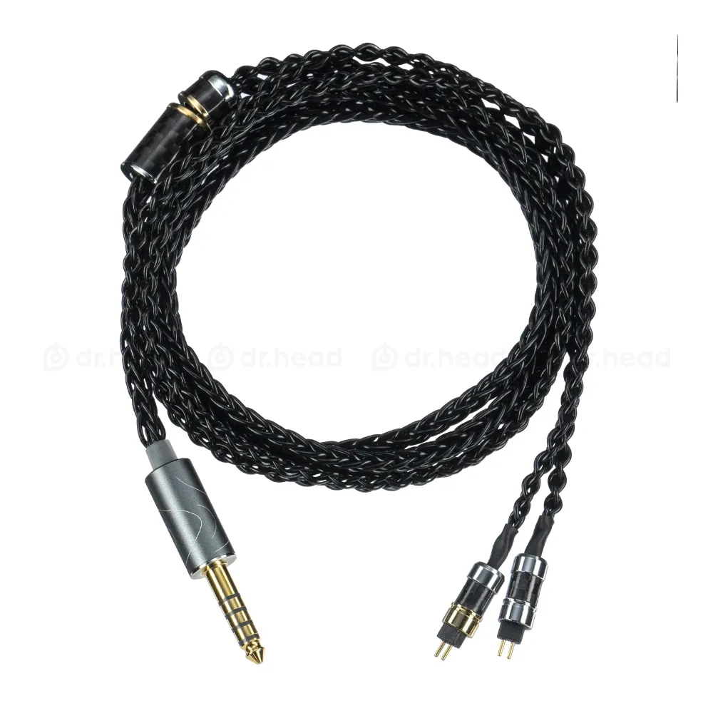 HeadMade IEM 2-pin to Multi-Plug 5 in 1 Black 1.2m