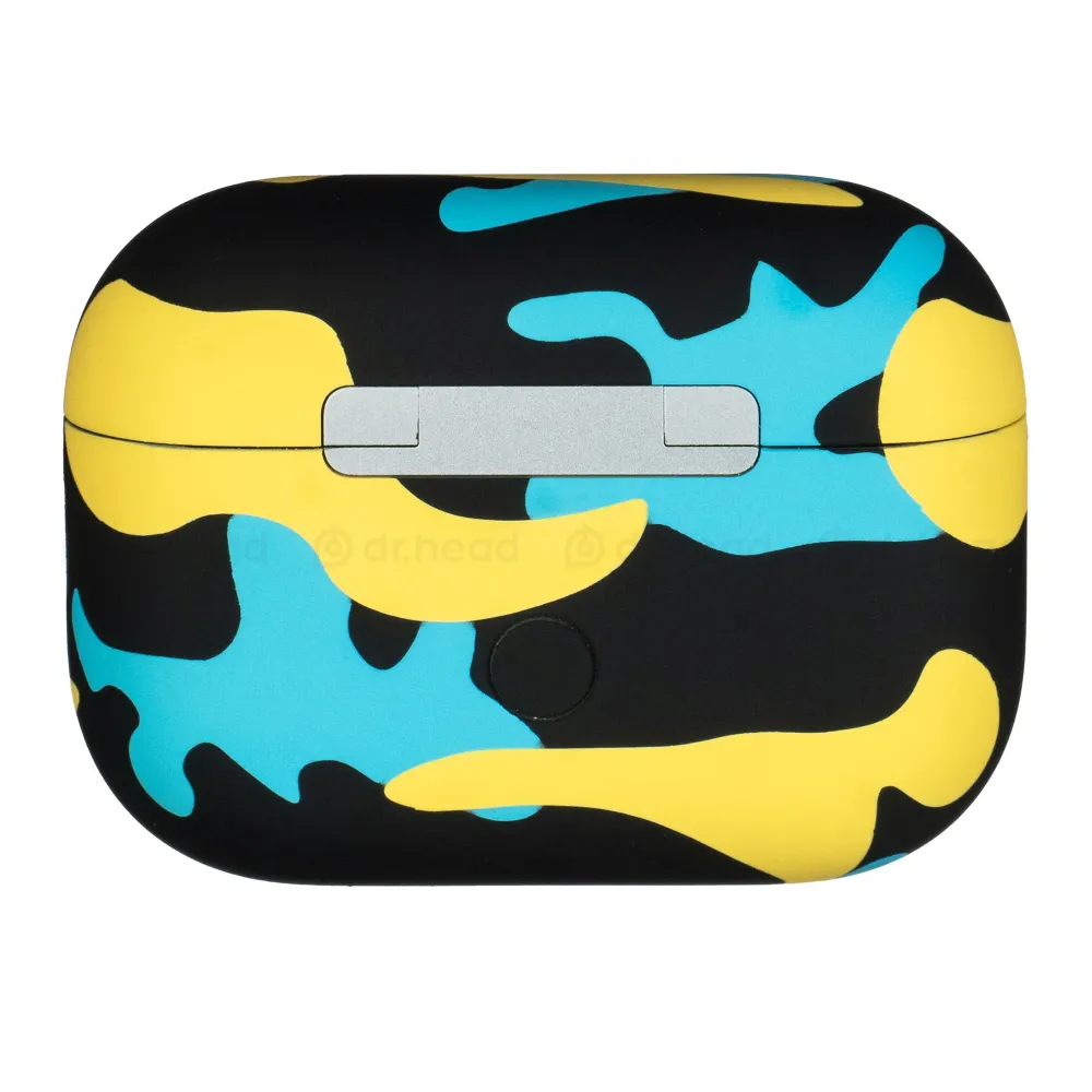 Apple AirPods Pro 2nd gen with MagSafe USB-C (2023) Total Yellow Camo Matte