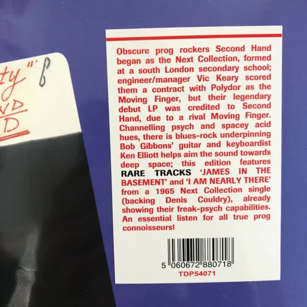 Second Hand - Reality - LP