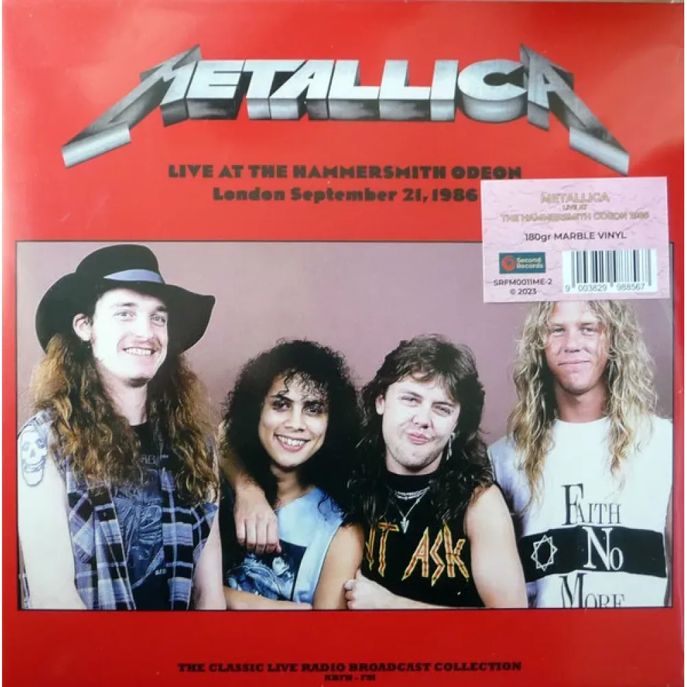 Metallica - Live At The Hammersmith Odeon (London September 21, 1986) - Grey Marble LP