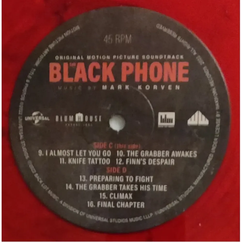 OST Mark Korven – The Black Phone - Coloured 2LP