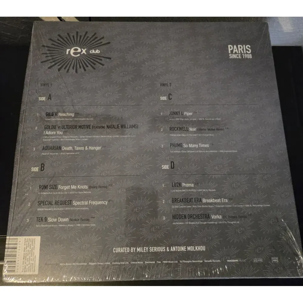 Various – Rex Club Presents Drum 'N' Bass - 2LP