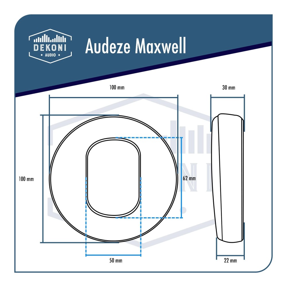 Dekoni Audio Suede for Audeze Maxwell