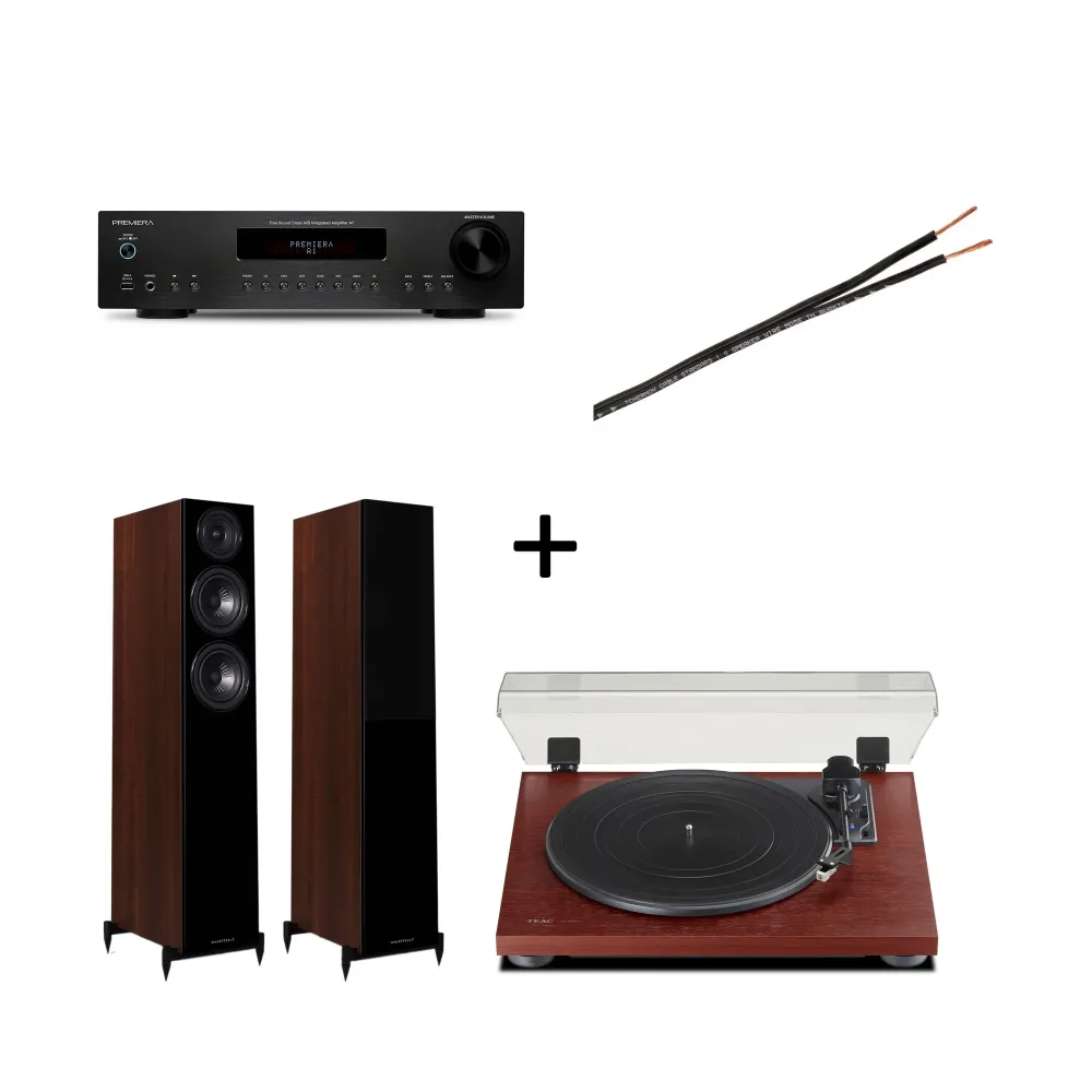 Wharfedale Diamond 12.3 + TEAC TN-180BT-A3 + Premiera A1 + Tchernov Cable