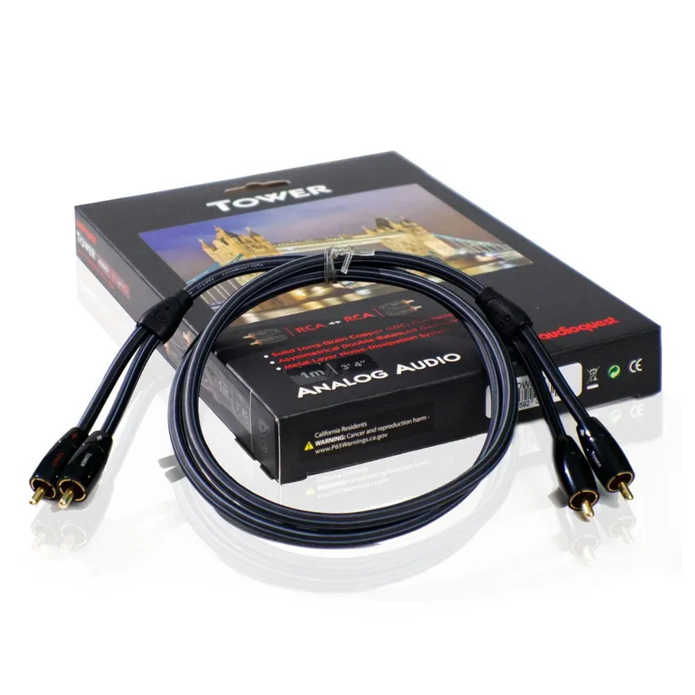 AudioQuest Tower 2RCA-2RCA 1.0 m