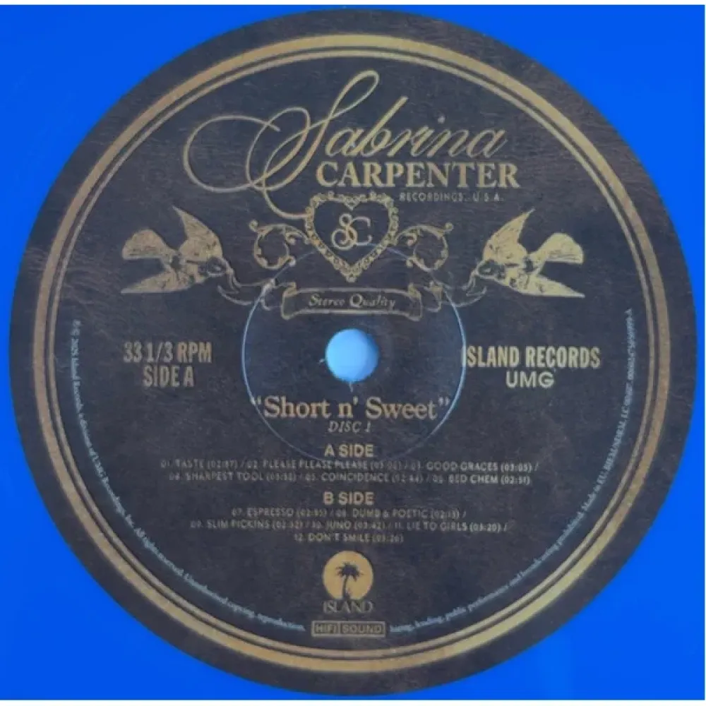 Sabrina Carpenter – Short N' Sweet - Deluxe LP