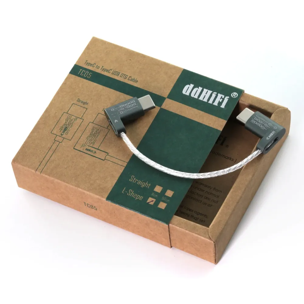 ddHiFi TC05L USB-C - USB-C 80 mm