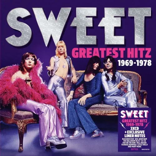 Sweet – Greatest Hitz 1969-1978 (Coloured Grape) LP