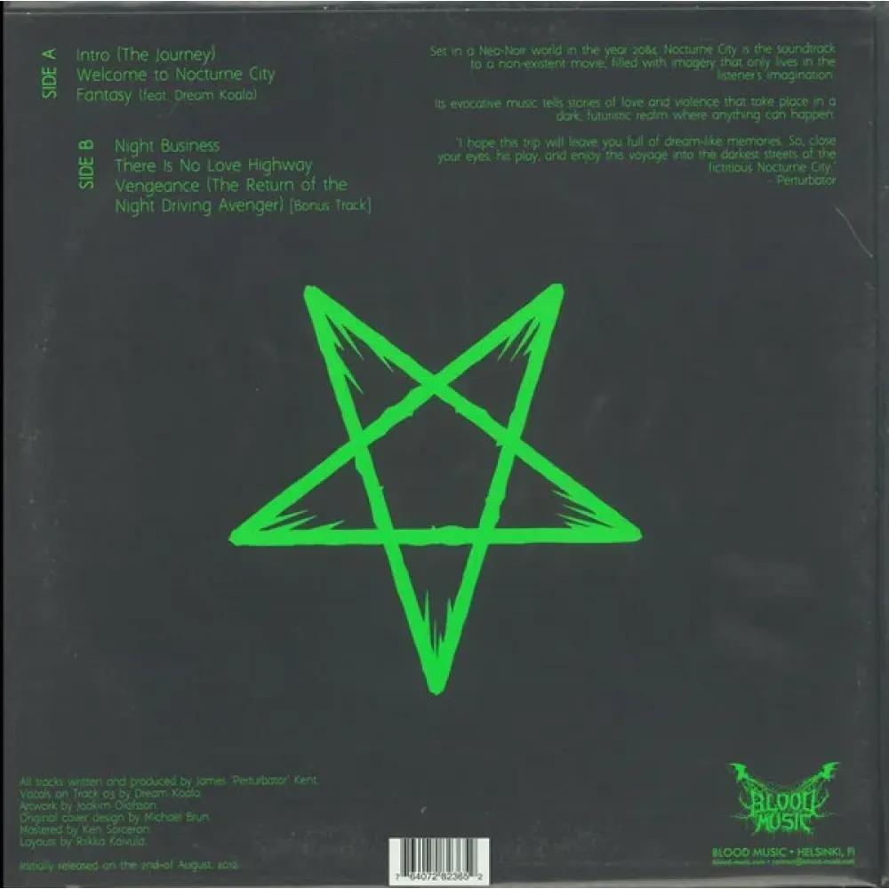 Perturbator - Nocturne City - LP