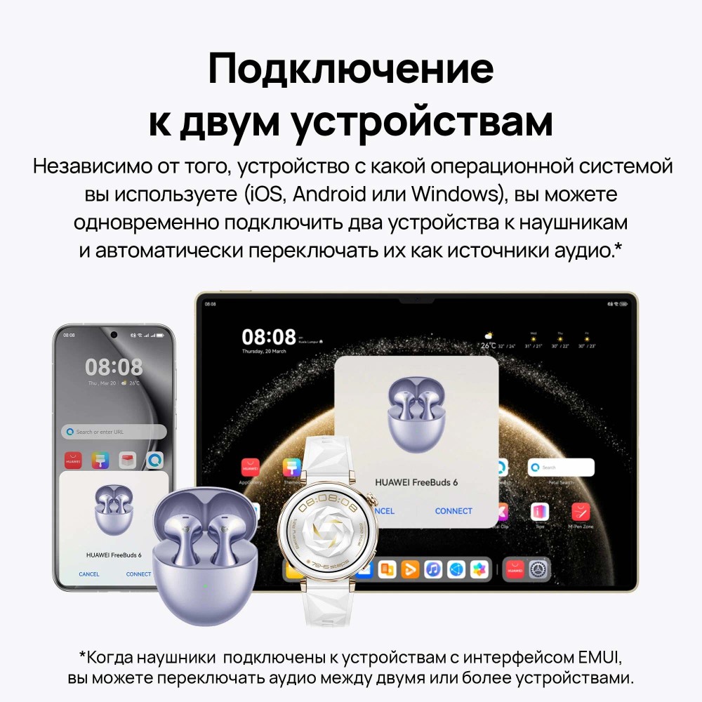 HUAWEI FreeBuds 6 White