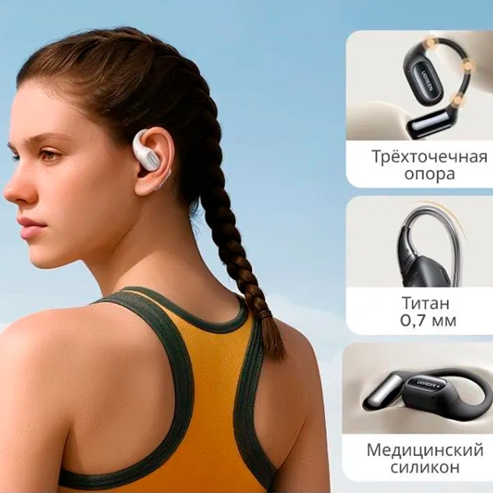 UGREEN WS213 FitBuds Open-Ear Black