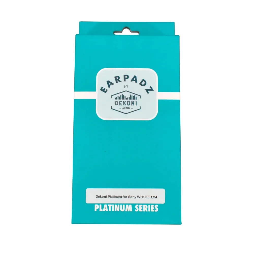 Dekoni Audio Platinum Series Replacement Ear Pads for Sony WH-1000XM4 Black